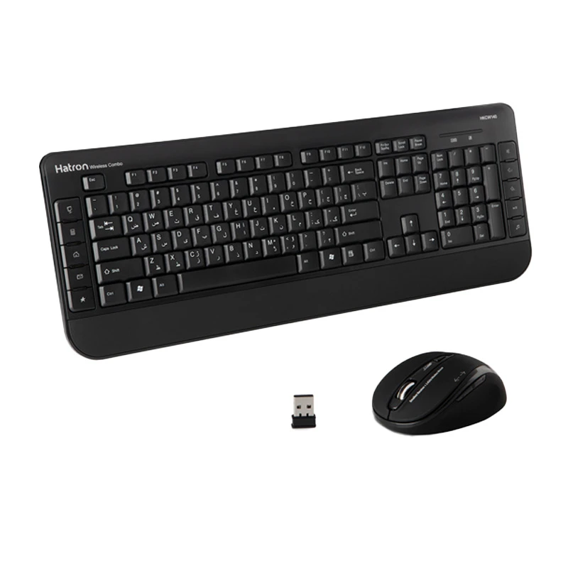 فروشگاه یادمان سیستم | Keyboard and Mouse HATRON HKCW140