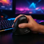 ماوس بی‌سیم ارگونومیک مدل 001 | فروشگاه یادمان‌سیستم | YademanSystem.ir