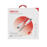 کابل تایپ سی هترون مدل HATRON Type-C HC605HB | فروشگاه یادمان‌سیستم | YademanSystem.ir